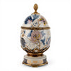 Danny's Fine Porcelain Home Decor Danny's Fine Porcelain Porcelain Egg Shaped Hinged Box with Bronze Ormolu - Silk Blossom