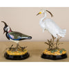 Danny's Fine Porcelain Home Decor Danny's Fine Porcelain Porcelain Egret With Bronze 60182