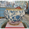 Danny's Fine Porcelain Home Decor Danny's Fine Porcelain Porcelain Floral Round Planter