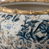 Danny's Fine Porcelain Home Decor Danny's Fine Porcelain Porcelain Floral Round Planter