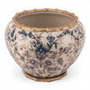 Danny's Fine Porcelain Home Decor Danny's Fine Porcelain Porcelain Floral Round Planter