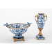 Danny's Fine Porcelain Home Decor Danny's Fine Porcelain Porcelain Footed Bowl with Butterfly Handles-Blue Bird