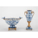 Danny's Fine Porcelain Home Decor Danny's Fine Porcelain Porcelain Footed Bowl with Butterfly Handles-Blue Bird