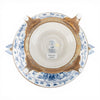 Danny's Fine Porcelain Home Decor Danny's Fine Porcelain Porcelain Footed Bowl with Butterfly Handles-Blue Bird