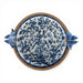 Danny's Fine Porcelain Home Decor Danny's Fine Porcelain Porcelain Footed Bowl with Butterfly Handles-Blue Bird
