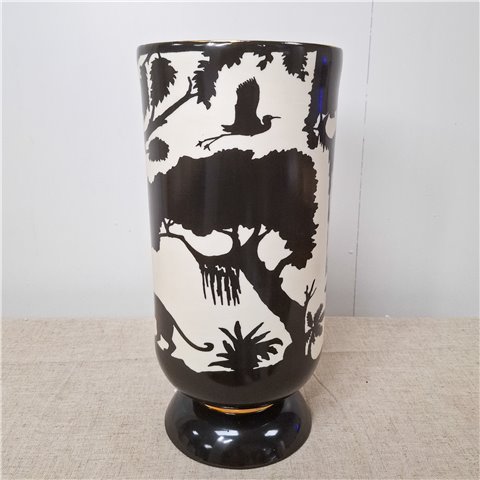 Danny's Fine Porcelain Home Decor Danny's Fine Porcelain porcelain Forest Cylinder Vasethis Porcelain Vase Features A - CLOSEOUT SAMPLE SALE