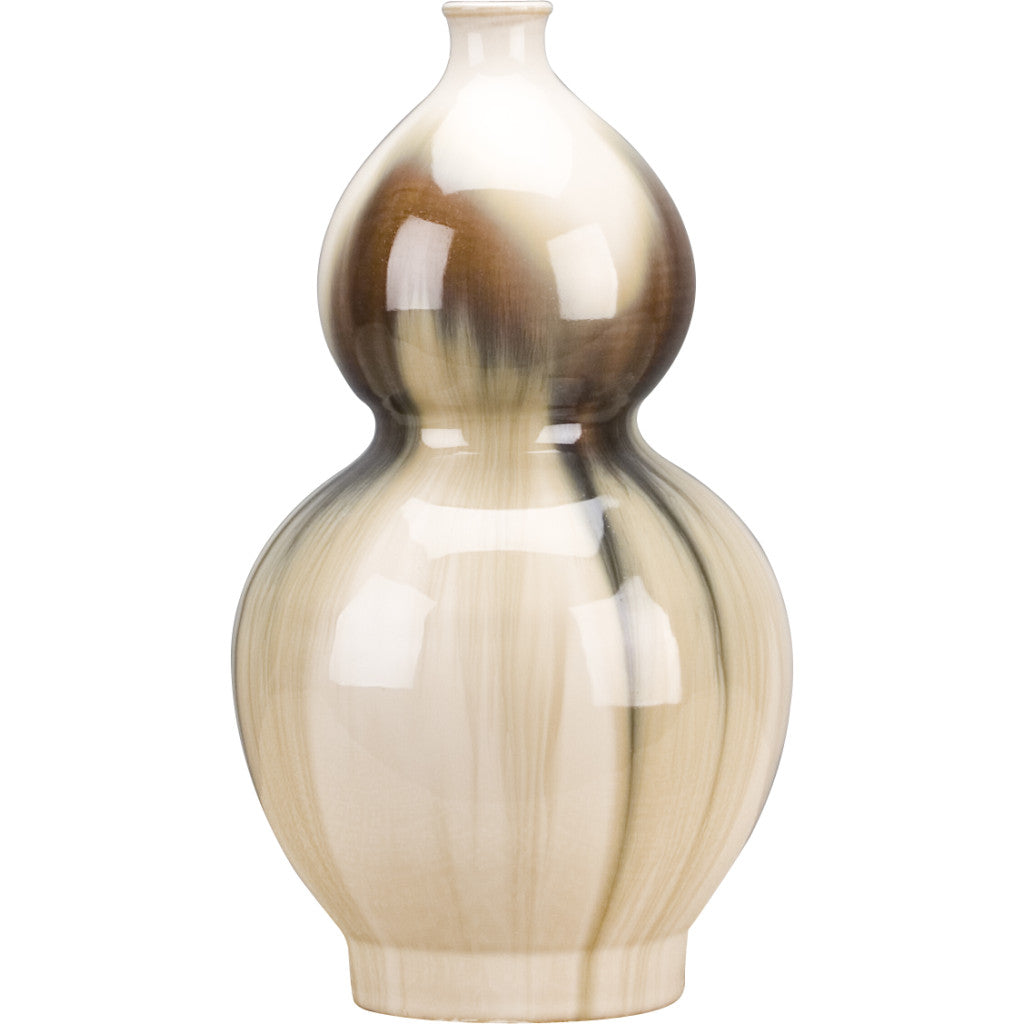 Danny's Fine Porcelain Home Decor Danny's Fine Porcelain Porcelain Gourd Vase -Dripping Glaze