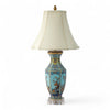 Danny's Fine Porcelain Home Decor Danny's Fine Porcelain Porcelain Hexagonal Lamp – Bird & Floral Motif