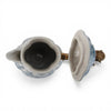 Danny's Fine Porcelain Home Decor Danny's Fine Porcelain Porcelain Hinged Lidded Pitcher with Bronze Ormolu - Blue Scroll