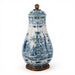 Danny's Fine Porcelain Home Decor Danny's Fine Porcelain Porcelain Hinged Lidded Pitcher with Bronze Ormolu - Blue Scroll