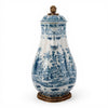 Danny's Fine Porcelain Home Decor Danny's Fine Porcelain Porcelain Hinged Lidded Pitcher with Bronze Ormolu - Blue Scroll