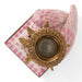 Danny's Fine Porcelain Home Decor Danny's Fine Porcelain Porcelain Left-Facing Parrot Candle Holder with Ormolu-Pink Floral
