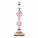 Danny's Fine Porcelain Home Decor Danny's Fine Porcelain Porcelain Left-Facing Parrot Candle Holder with Ormolu-Pink Floral