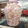 Danny's Fine Porcelain Home Decor Danny's Fine Porcelain Porcelain Lidded Jar -Pink Florets