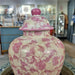 Danny's Fine Porcelain Home Decor Danny's Fine Porcelain Porcelain Lidded Jar -Pink Florets