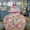 Danny's Fine Porcelain Home Decor Danny's Fine Porcelain Porcelain Lidded Jar -Pink Florets