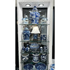Danny's Fine Porcelain Home Decor Danny's Fine Porcelain Porcelain Lidded Warrior Jar - Blue And White Plum Flower 50986