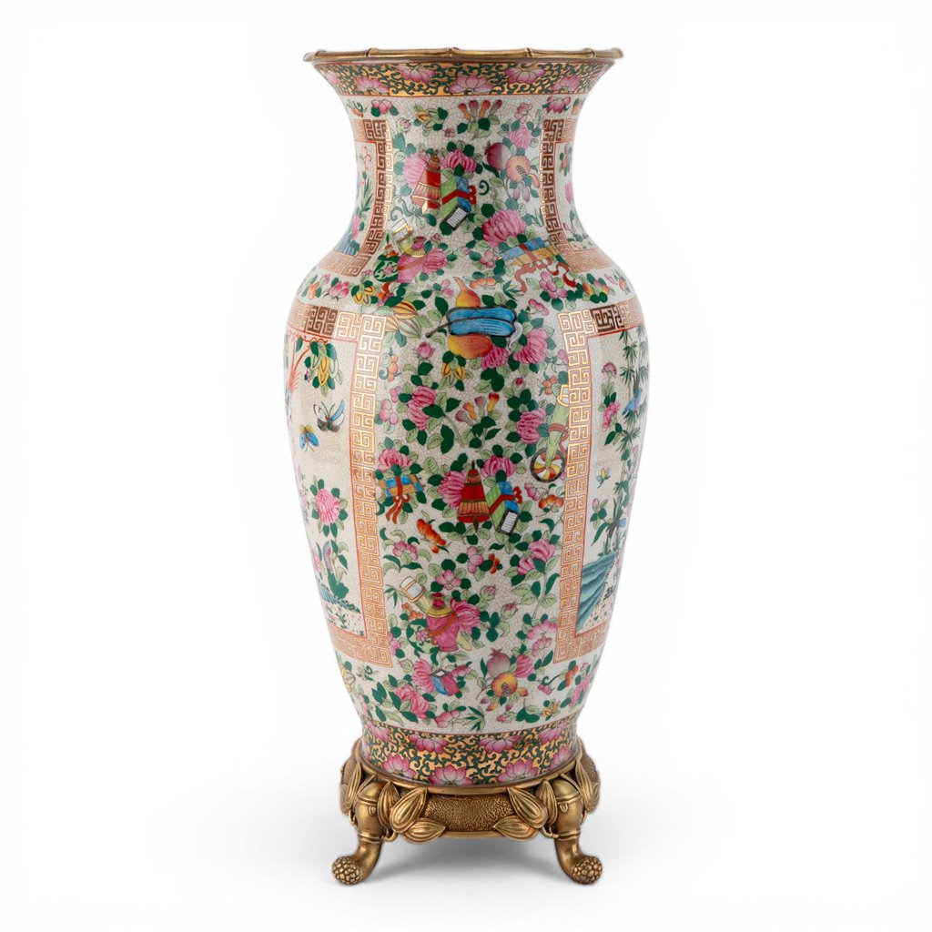 Danny's Fine Porcelain Home Decor Danny's Fine Porcelain Porcelain Luxury Vase