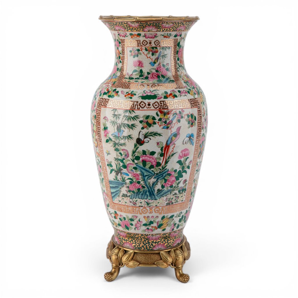 Danny's Fine Porcelain Home Decor Danny's Fine Porcelain Porcelain Luxury Vase