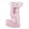 Danny's Fine Porcelain Home Decor Danny's Fine Porcelain Porcelain Monkey Figure Bowl-Pink Floral