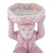 Danny's Fine Porcelain Home Decor Danny's Fine Porcelain Porcelain Monkey Figure Bowl-Pink Floral