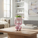 Danny's Fine Porcelain Home Decor Danny's Fine Porcelain Porcelain Monkey Figure Bowl-Pink Floral
