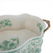 Danny's Fine Porcelain Home Decor Danny's Fine Porcelain Porcelain Oval Basin with Ormolu Handles-Green Primrose