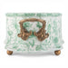 Danny's Fine Porcelain Home Decor Danny's Fine Porcelain Porcelain Oval Basin with Ormolu Handles-Green Primrose