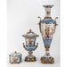Danny's Fine Porcelain Home Decor Danny's Fine Porcelain Porcelain Oval Lidded Box with Bronze Ormolu - Garden Trellis