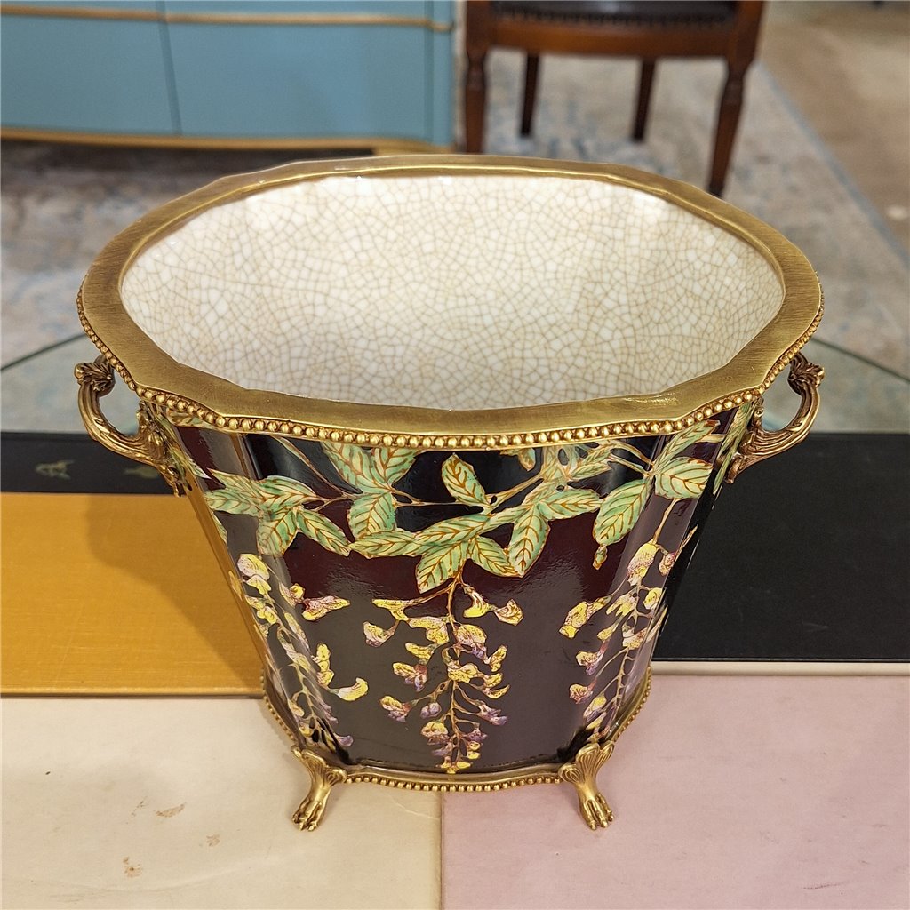 Danny's Fine Porcelain Home Decor Danny's Fine Porcelain Porcelain Oval Planter
