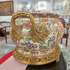 Danny's Fine Porcelain Home Decor Danny's Fine Porcelain Porcelain Oval Planter with Bronze Ormolu - Imperial Phoenix
