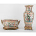 Danny's Fine Porcelain Home Decor Danny's Fine Porcelain Porcelain Oval Planter with Bronze Ormolu - Imperial Phoenix
