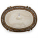 Danny's Fine Porcelain Home Decor Danny's Fine Porcelain Porcelain Oval Planter with Bronze Ormolu - Imperial Phoenix