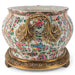Danny's Fine Porcelain Home Decor Danny's Fine Porcelain Porcelain Oval Planter with Bronze Ormolu - Imperial Phoenix