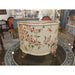 Danny's Fine Porcelain Home Decor Danny's Fine Porcelain Porcelain Oval Planter with Ormolu Dragonfly Handles-Floral Vine