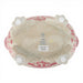 Danny's Fine Porcelain Home Decor Danny's Fine Porcelain Porcelain Oval Planter with Scroll Feet-Pink Floral