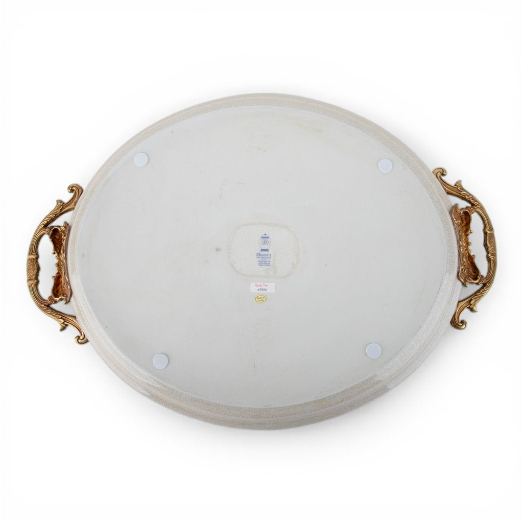 Danny's Fine Porcelain Home Decor Danny's Fine Porcelain Porcelain Oval Tray