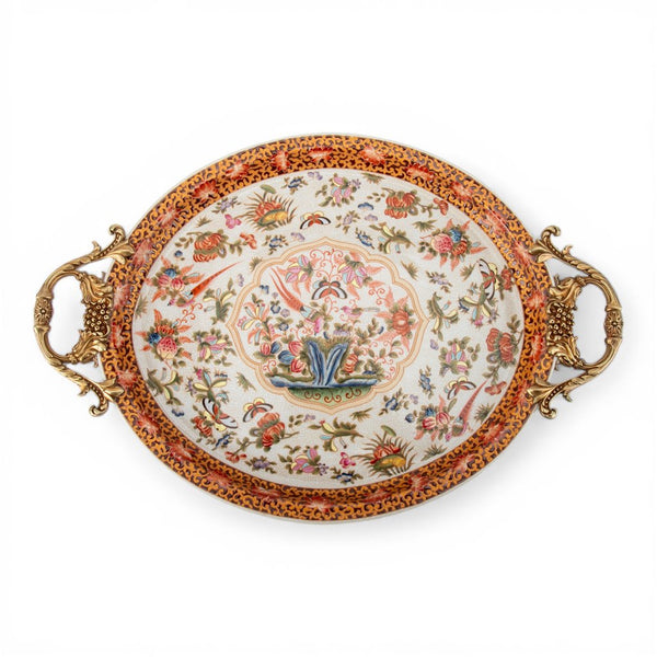Danny's Fine Porcelain Home Decor Danny's Fine Porcelain Porcelain Oval Tray