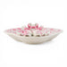Danny's Fine Porcelain Home Decor Danny's Fine Porcelain Porcelain Oval Tray with Bow Handles-Pink Floral