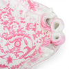 Danny's Fine Porcelain Home Decor Danny's Fine Porcelain Porcelain Oval Tray with Bow Handles-Pink Floral