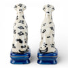 Danny's Fine Porcelain Home Decor Danny's Fine Porcelain Porcelain Pair Whippet- Black Dots A Graceful Pair Fully Hand-Painted