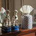 Danny's Fine Porcelain Home Decor Danny's Fine Porcelain Porcelain Pair Whippet- Black Dots A Graceful Pair Fully Hand-Painted
