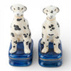 Danny's Fine Porcelain Home Decor Danny's Fine Porcelain Porcelain Pair Whippet- Black Dots A Graceful Pair Fully Hand-Painted