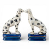 Danny's Fine Porcelain Home Decor Danny's Fine Porcelain Porcelain Pair Whippet- Black Dots A Graceful Pair Fully Hand-Painted