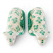 Danny's Fine Porcelain Home Decor Danny's Fine Porcelain Porcelain Pair Whippet- Teal Dots A Graceful Pair Fully Hand-Painted
