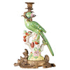 Danny's Fine Porcelain Home Decor Danny's Fine Porcelain Porcelain Parrot Candlestick 13317