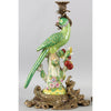 Danny's Fine Porcelain Home Decor Danny's Fine Porcelain Porcelain Parrot Candlestick 13317