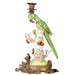 Danny's Fine Porcelain Home Decor Danny's Fine Porcelain Porcelain Parrot Candlestick 13318