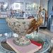 Danny's Fine Porcelain Home Decor Danny's Fine Porcelain Porcelain Peacock Handle Basin with Bronze Ormolu - Green Bird Collection