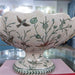 Danny's Fine Porcelain Home Decor Danny's Fine Porcelain Porcelain Peacock Handle Basin with Bronze Ormolu - Green Bird Collection